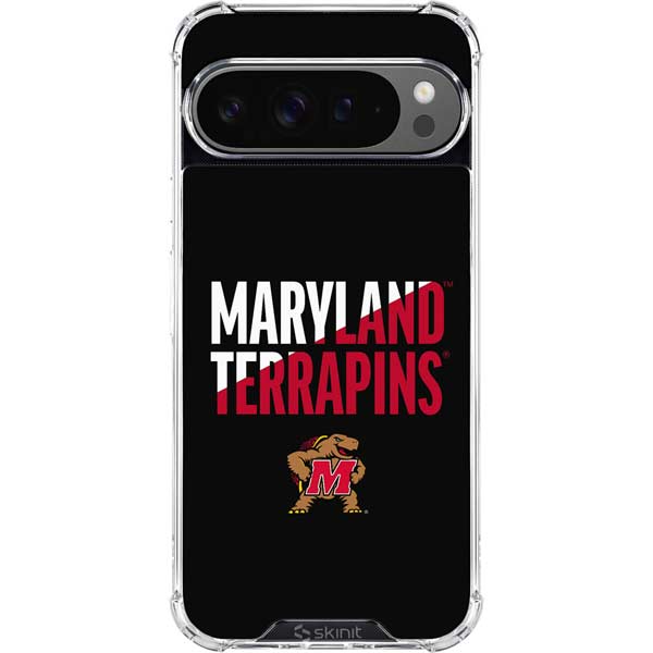 University of Maryland Terrapins Athletic Marks Google Pixel 10 Pro Clear Case