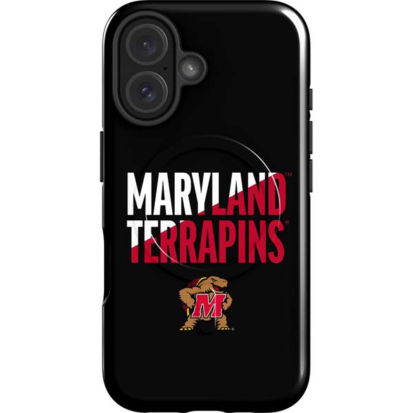 University of Maryland Terrapins Athletic Marks iPhone 16 Magsafe Impact Case