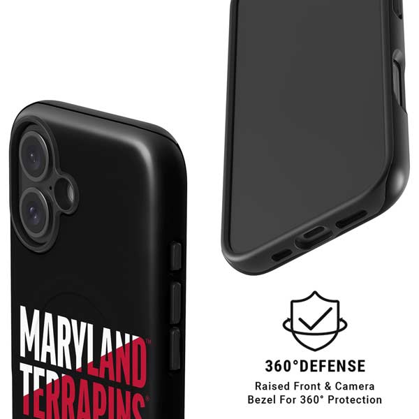 University of Maryland Terrapins Athletic Marks iPhone 16 Magsafe Impact Case