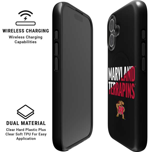 University of Maryland Terrapins Athletic Marks iPhone 16 Magsafe Impact Case