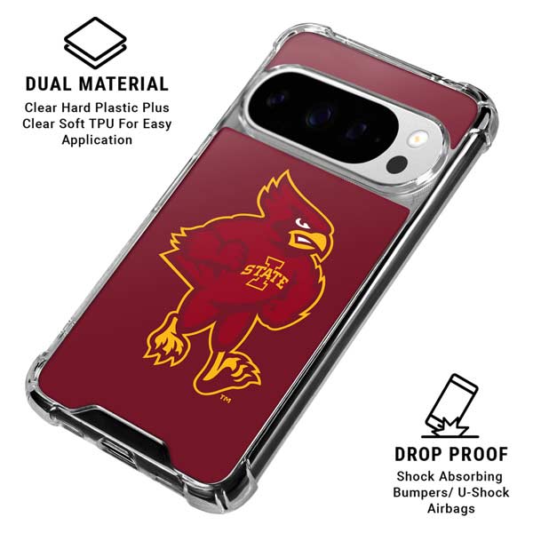 Iowa State University Mascot Google Pixel 10 Pro Clear Case
