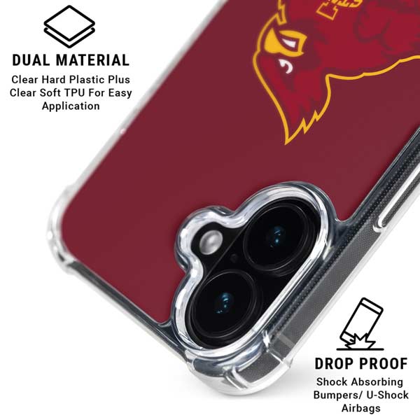 Iowa State University Mascot iPhone 17 Clear Case