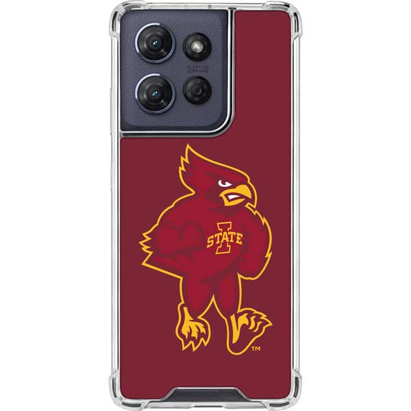 Iowa State University Mascot Moto G Power 5G (2025) Clear Case