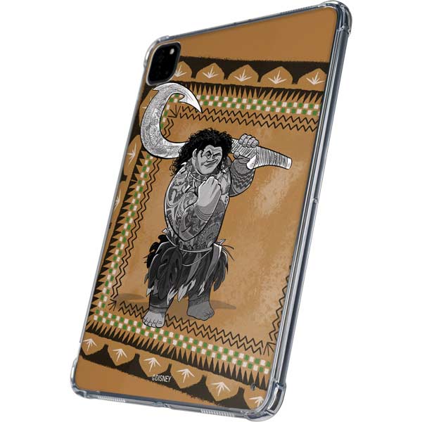Disney Princess Moana Maui Portrait iPad Pro 11in (2024) Clear Case