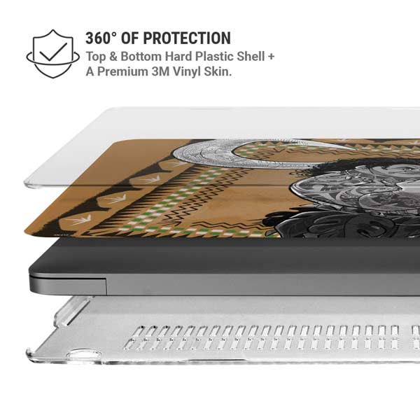 Disney Princess Moana Maui Portrait MacBook Pro 14in (2021-24) Case plus Skin