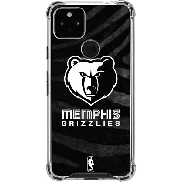 NBA Memphis Grizzlies Black Animal Print Pixel Cases