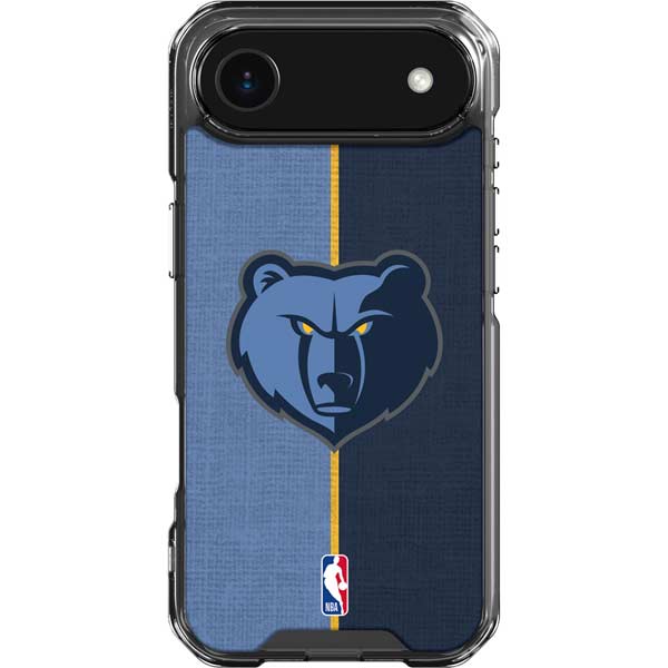NBA Memphis Grizzlies Canvas iPhone 17 Air Clear Case