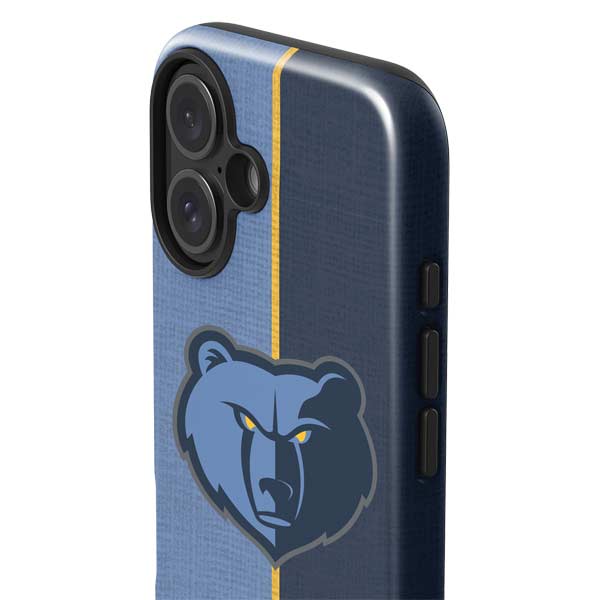 NBA Memphis Grizzlies Canvas iPhone 17 Impact Case