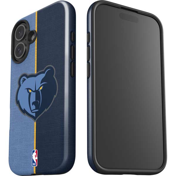 NBA Memphis Grizzlies Canvas iPhone 17 Impact Case