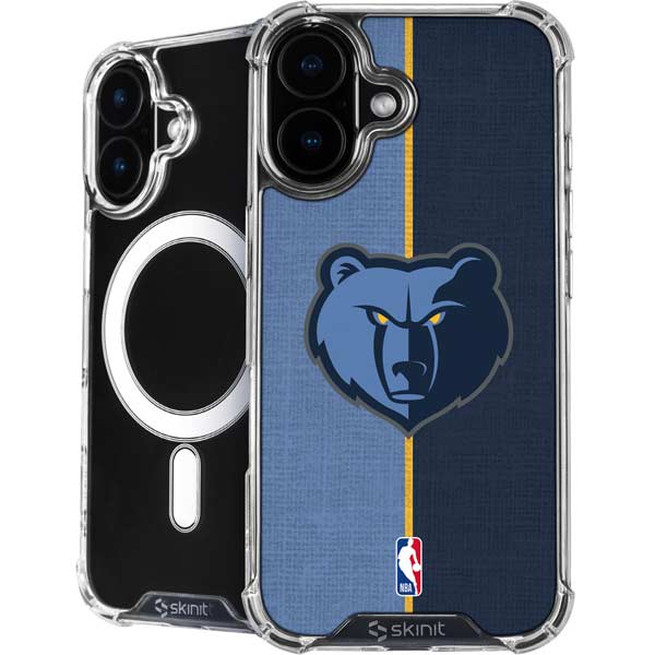 NBA Memphis Grizzlies Canvas iPhone 17 MagSafe Case