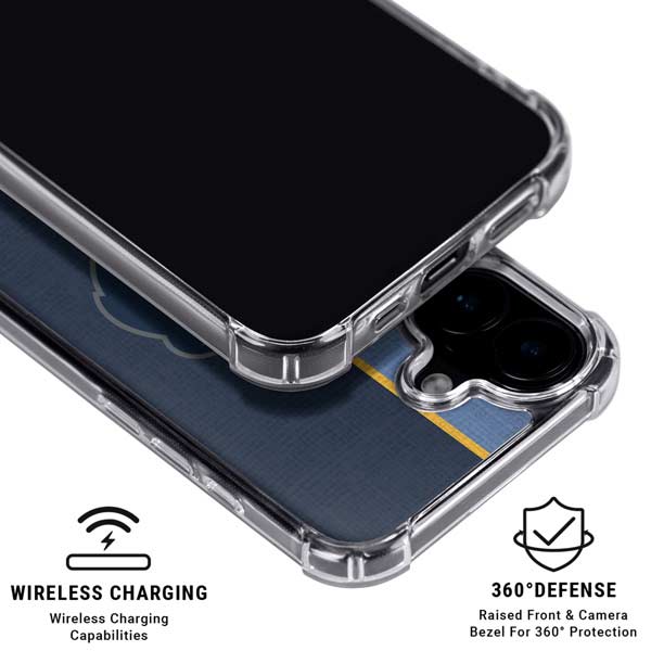 NBA Memphis Grizzlies Canvas iPhone 17 MagSafe Case