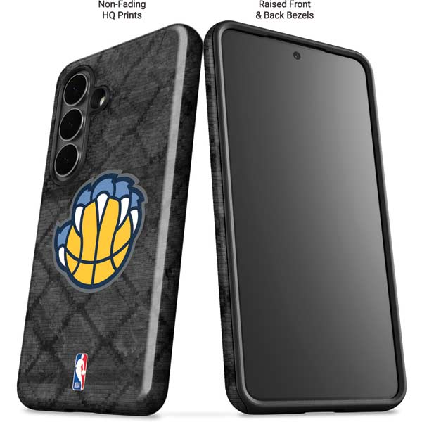 NBA Memphis Grizzlies Dark Rust Galaxy S26 Impact Case
