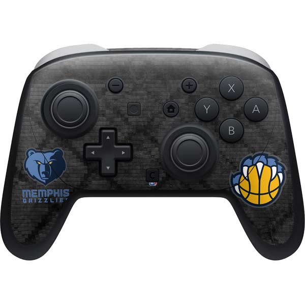 NBA Memphis Grizzlies Dark Rust Nintendo Switch 2 (2025) Pro Controller Skin
