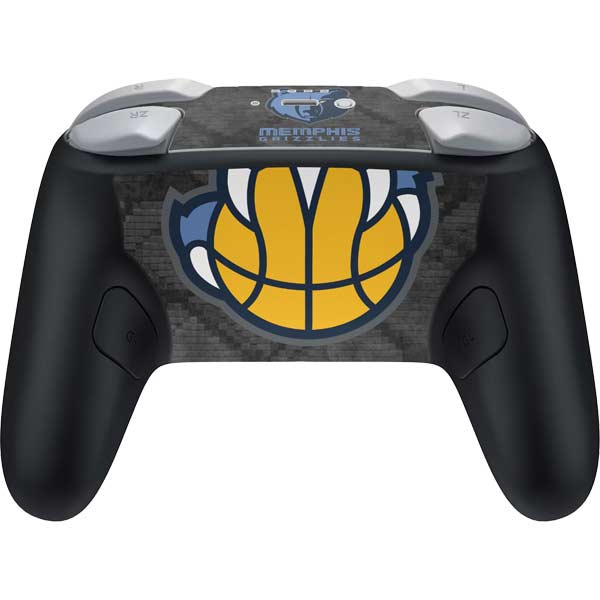 NBA Memphis Grizzlies Dark Rust Nintendo Switch 2 (2025) Pro Controller Skin