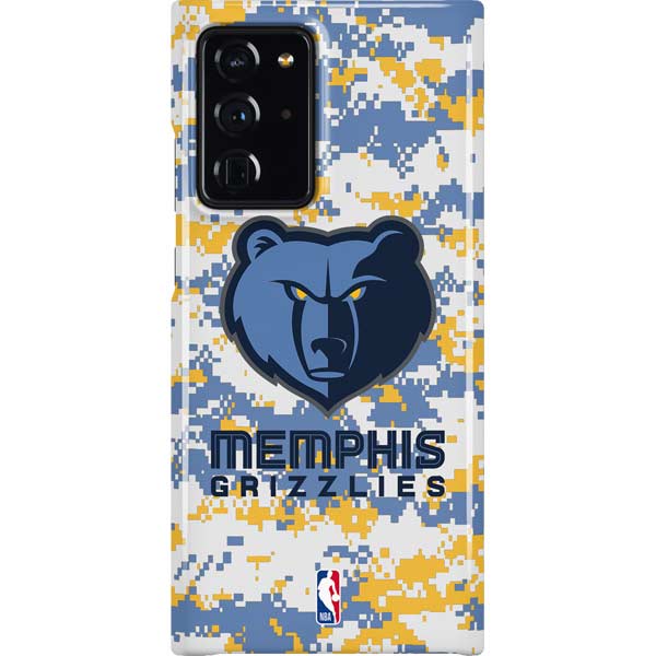 NBA Memphis Grizzlies Digi Camo Galaxy Cases