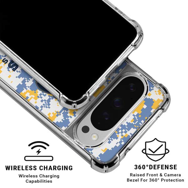 NBA Memphis Grizzlies Digi Camo Google Pixel 10 Pro Clear Case