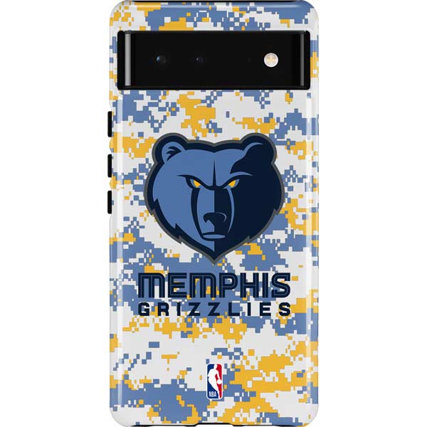 NBA Memphis Grizzlies Digi Camo Pixel Cases
