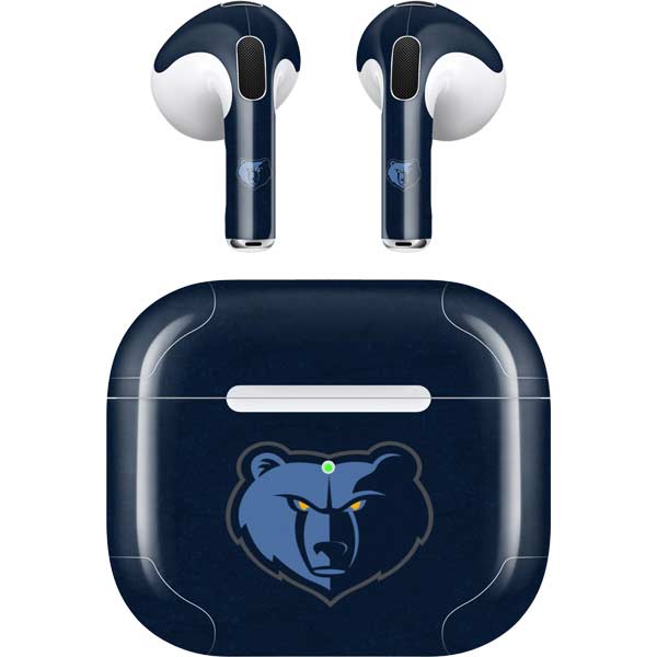 NBA Memphis Grizzlies Distressed Apple AirPods (3rd Gen 2021) Skin