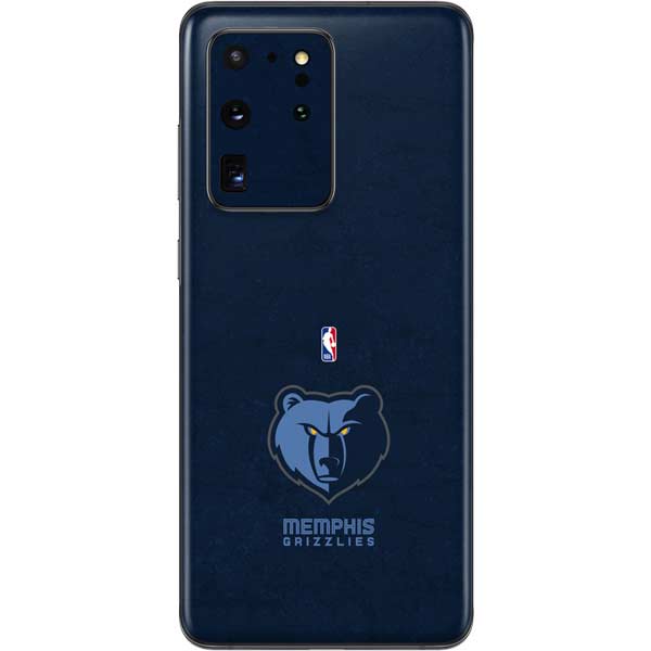 NBA Memphis Grizzlies Distressed Galaxy S20 Ultra 5G Skin