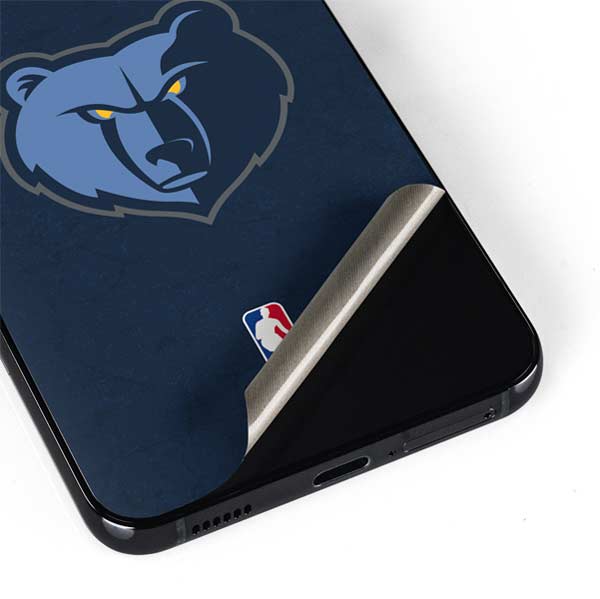 NBA Memphis Grizzlies Distressed Galaxy S22 Skin