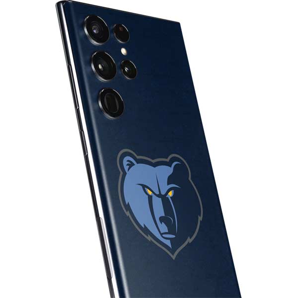 NBA Memphis Grizzlies Distressed Galaxy S22 Ultra Skin