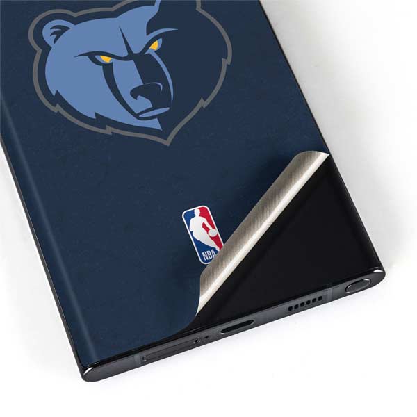 NBA Memphis Grizzlies Distressed Galaxy S22 Ultra Skin