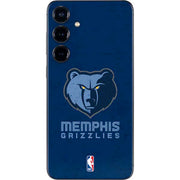 NBA Memphis Grizzlies Distressed Galaxy S25 Skin