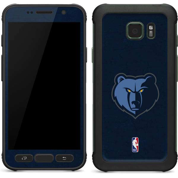 NBA Memphis Grizzlies Distressed Galaxy S7 Active Skin