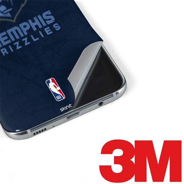 NBA Memphis Grizzlies Distressed Galaxy S8 Skin