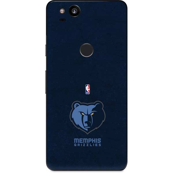 NBA Memphis Grizzlies Distressed Google Pixel 2 Skin