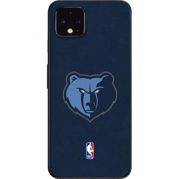 NBA Memphis Grizzlies Distressed Google Pixel 4 Skin