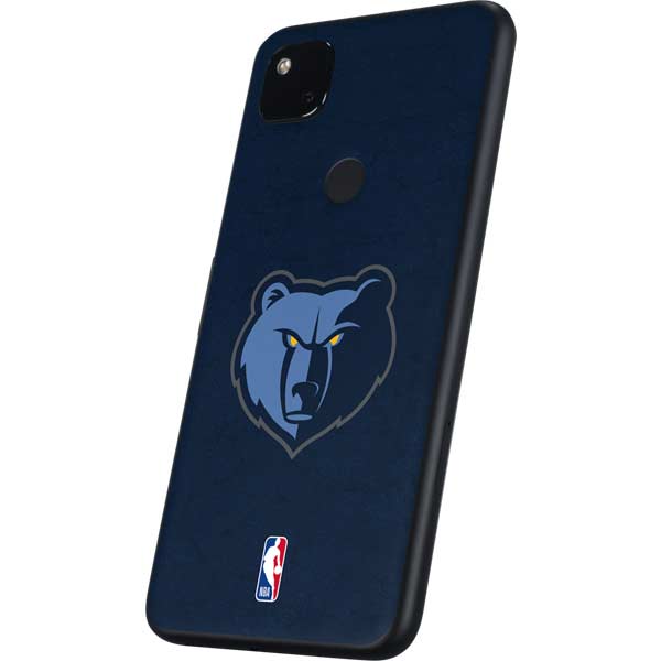 NBA Memphis Grizzlies Distressed Google Pixel 4a Skin