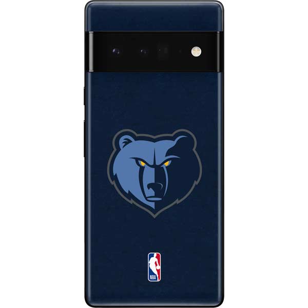 NBA Memphis Grizzlies Distressed Google Pixel 6 Pro Skin
