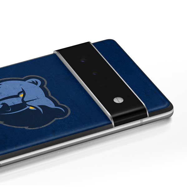 NBA Memphis Grizzlies Distressed Google Pixel 6 Skin