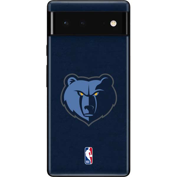 NBA Memphis Grizzlies Distressed Google Pixel 6 Skin