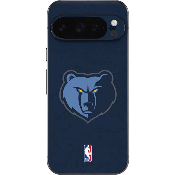 NBA Memphis Grizzlies Distressed Google Pixel 9 Pro Skin