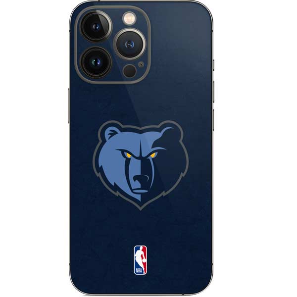NBA Memphis Grizzlies Distressed iPhone 13 Pro Skin