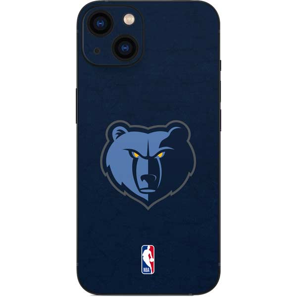NBA Memphis Grizzlies Distressed iPhone 13 Skin