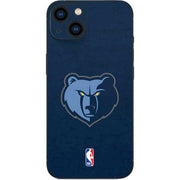 NBA Memphis Grizzlies Distressed iPhone 14 Plus Skin