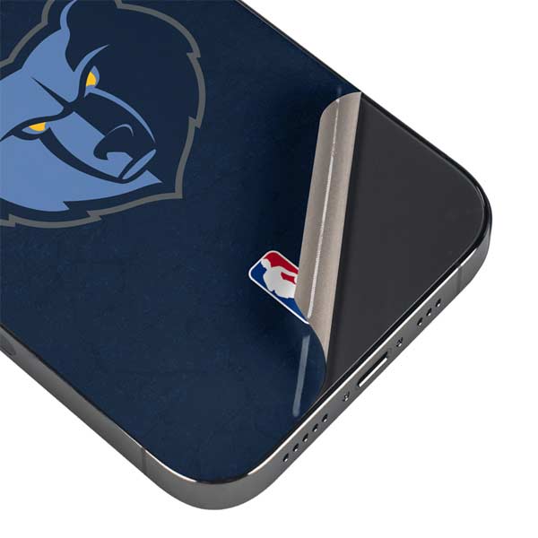 NBA Memphis Grizzlies Distressed iPhone 16 Pro Max Skin