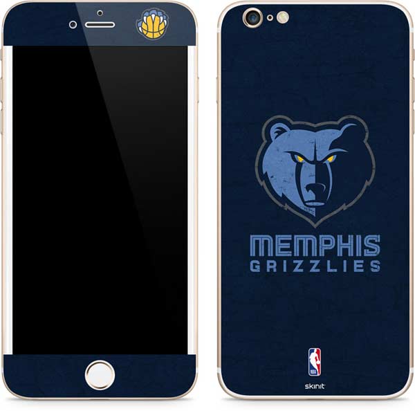 NBA Memphis Grizzlies Distressed iPhone 6/6s Plus Skin