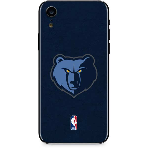NBA Memphis Grizzlies Distressed iPhone XR Skin