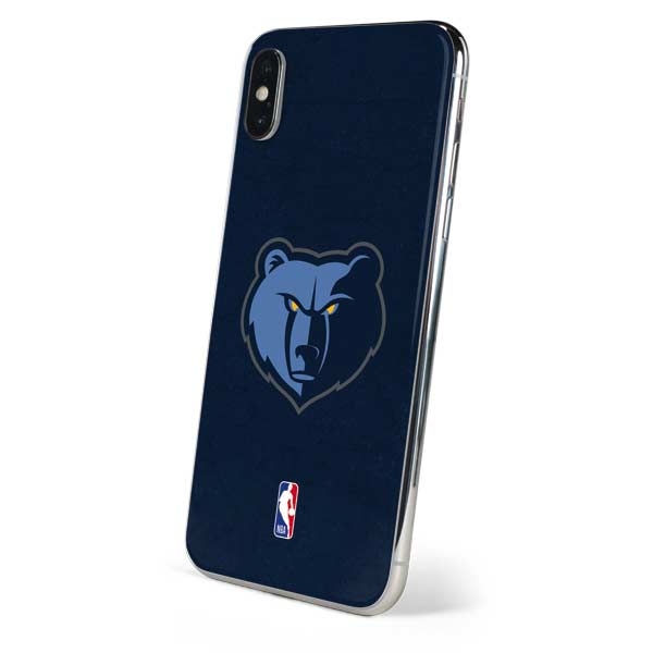 NBA Memphis Grizzlies Distressed iPhone XS Max Skin