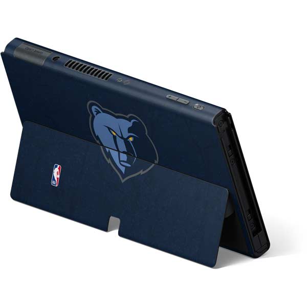 NBA Memphis Grizzlies Distressed Nintendo Switch OLED (2021) Skin