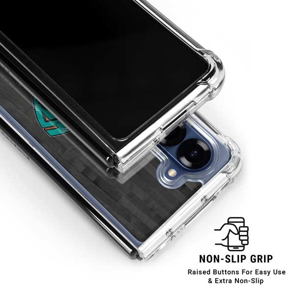NBA Memphis Grizzlies Hardwood Classics Galaxy Z Fold7 Clear Case