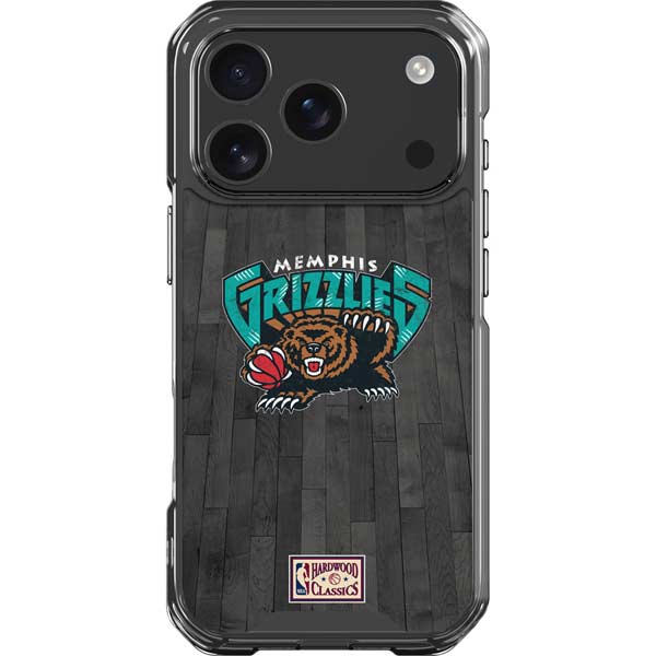 NBA Memphis Grizzlies Hardwood Classics iPhone 17 Pro Clear Case