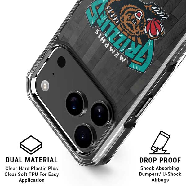 NBA Memphis Grizzlies Hardwood Classics iPhone 17 Pro Max MagSafe Case
