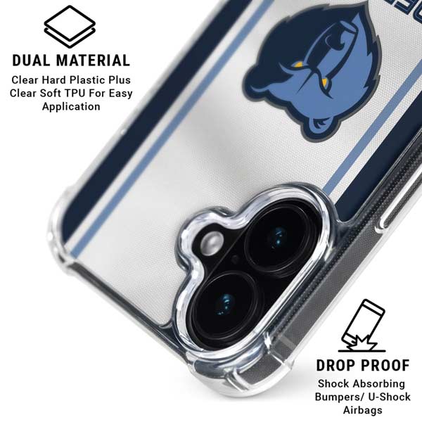 NBA Memphis Grizzlies Home Jersey iPhone 17 MagSafe Case