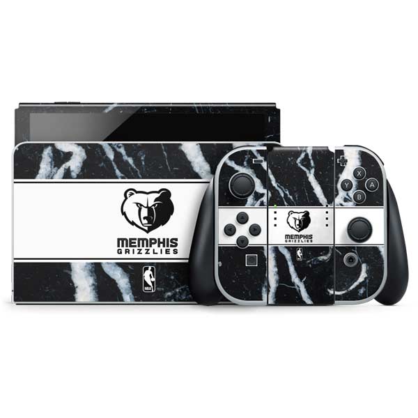 NBA Memphis Grizzlies Marble Nintendo Skins