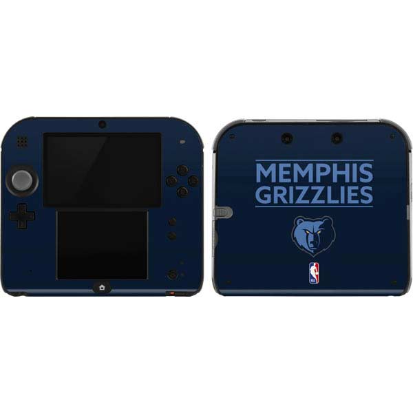 NBA Memphis Grizzlies Standard -  Blue Nintendo Skins